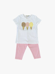 EMC BX2361 ice cream legging set