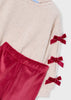 Mayoral 4725 Cherry Bow Jumper and flare set