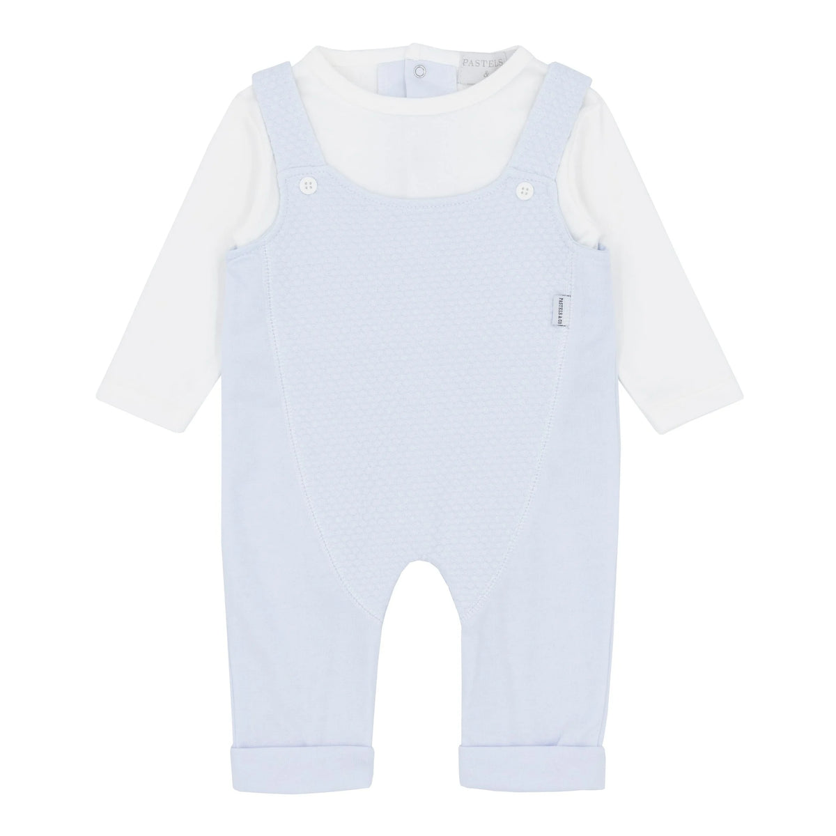 Pastels and co Arran Dungaree set