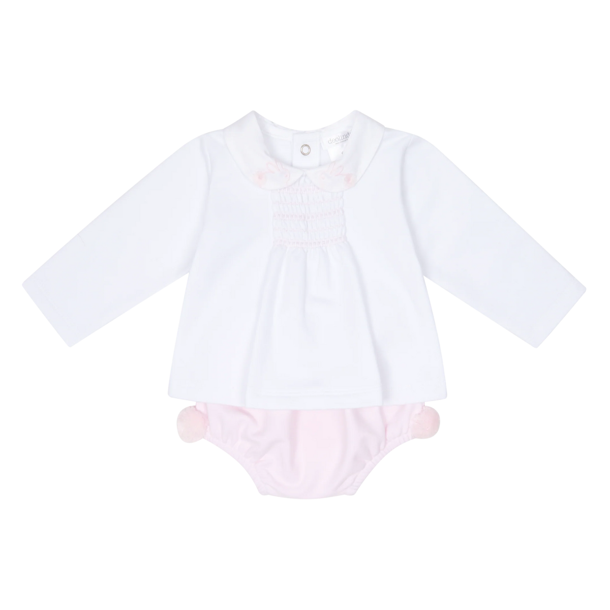 Deolinda Wonder Pink Bloomer set
