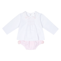Deolinda Wonder Pink Bloomer set